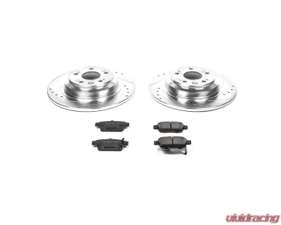 Power Stop Z23 Evolution Sport Brake Kit Rear Acura TL 2009-2014 - K5854
