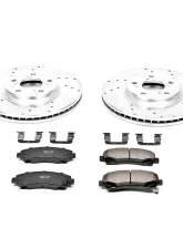 Power Stop Z23 Evolution Sport Brake Kit Front Acura TL 2009-2014                                     - K5855 - Image 2