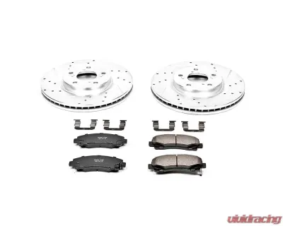 Power Stop Z23 Evolution Sport Brake Kit Front Acura TL 2009-2014 - K5855