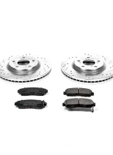 Power Stop Z23 Evolution Sport Brake Kit Front Honda Odyssey 2011-2014                                     - K5857 - Image 2