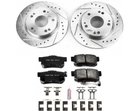 Power Stop Z23 Evolution Sport Brake Kit Rear Honda CR-Z 2011-2015