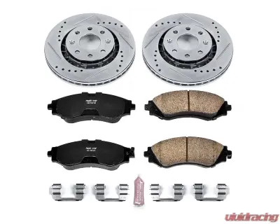 Power Stop Z23 Evolution Sport Brake Kit Front Chevrolet Aveo 2004-2011 - K5893
