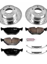 Power Stop Z23 Evolution Sport Brake Kit Rear BMW 318ti 1995-1999                                     - K593 - Image 2