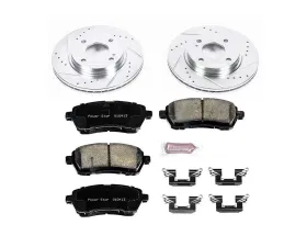 Power Stop Z23 Evolution Sport Brake Kit Front Ford Fiesta 2011-2019