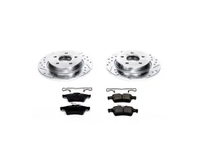 Power Stop Z23 Evolution Sport Brake Kit Rear Ford Focus 2012-2018