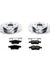 Power Stop Z23 Evolution Sport Brake Kit Rear Ford Focus 2012-2018                                     - K5975 - Image 2