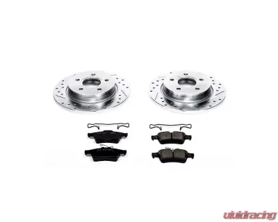 Power Stop Z23 Evolution Sport Brake Kit Rear Ford Focus 2012-2018 - K5975