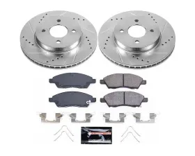 Power Stop Z23 Evolution Sport Brake Kit Front Nissan Versa 2012-2018