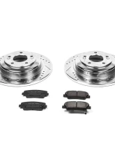 Power Stop Z23 Evolution Sport Brake Kit Rear Hyundai Genesis Coupe 2010-2016                                     - K6168 - Image 2