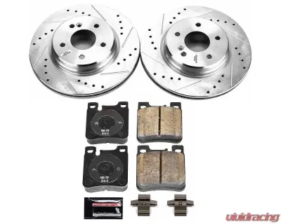 Power Stop Z23 Evolution Sport Brake Kit Rear Mercedes-Benz C32 AMG 2002-2004 - K6226