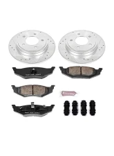 Power Stop Z23 Evolution Sport Brake Kit Rear Chrysler 300M 1999-2004                                     - K6263 - Image 2