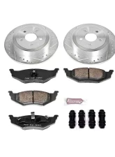 Power Stop Z23 Evolution Sport Brake Kit Rear Chrysler Cirrus 1995-2000                                     - K6266 - Image 2