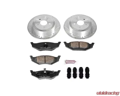 Power Stop Z23 Evolution Sport Brake Kit Rear Chrysler Cirrus 1995-2000 - K6266