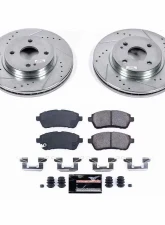 Power Stop Z23 Evolution Sport Brake Kit Front Mazda Mazda 2 2011-2014                                     - K6344 - Image 2