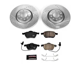 Power Stop Z23 Evolution Sport Brake Kit Front Audi A4 2002-2005