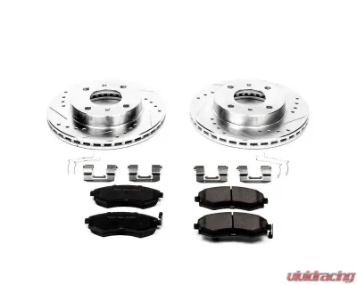 Power Stop Z23 Evolution Sport Brake Kit Front Infiniti G20 1991-1996 - K656