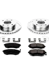 Power Stop Z23 Evolution Sport Brake Kit Front Infiniti G20 1991-1996                                     - K656 - Image 2