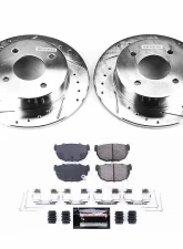 Power Stop Z23 Evolution Sport Brake Kit Rear Nissan 240SX 1989-1998                                     - K659 - Image 2
