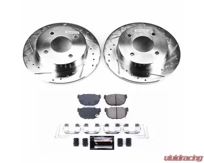 Power Stop Z23 Evolution Sport Brake Kit Rear Nissan 240SX 1989-1998 - K659