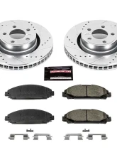 Power Stop Z23 Evolution Sport Brake Kit Front Ford Mustang 2015-2022                                     - K6809 - Image 2