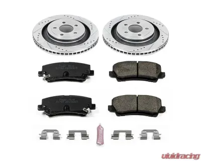 Power Stop Z23 Evolution Sport Brake Kit Rear Ford Mustang 2015-2022 - K6812