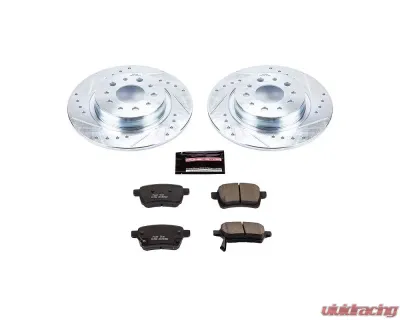 Power Stop Z23 Evolution Sport Brake Kit Rear Fiat 500L 2014-2019 - K6838