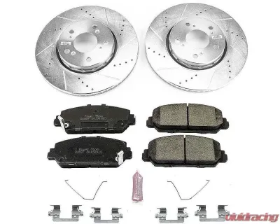 Power Stop Z23 Evolution Sport Brake Kit Front Acura RLX 2014-2019 - K6955
