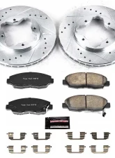 Power Stop Z23 Evolution Sport Brake Kit Front Acura CL 1997                                     - K697 - Image 2