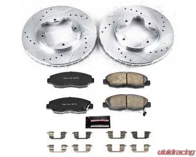 Power Stop Z23 Evolution Sport Brake Kit Front Acura CL 1997 - K697