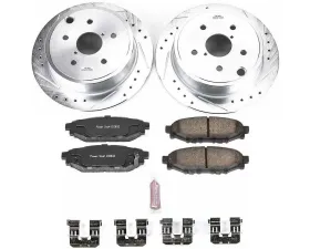 Power Stop Z23 Evolution Sport Brake Kit Rear Subaru WRX 2015-2019