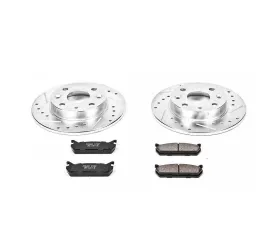 Power Stop Z23 Evolution Sport Brake Kit Rear Mazda Miata 1990-1993