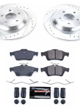 Power Stop Z23 Evolution Sport Brake Kit Rear Ford Focus 2016-2018                                     - K7320 - Image 2