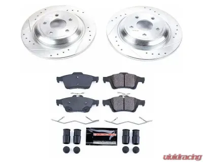 Power Stop Z23 Evolution Sport Brake Kit Rear Ford Focus 2016-2018 - K7320