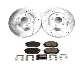Power Stop Z23 Evolution Sport Brake Kit Front Hyundai Sonata 2016-2019