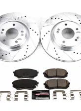 Power Stop Z23 Evolution Sport Brake Kit Front Hyundai Sonata 2016-2019                                     - K7353 - Image 2