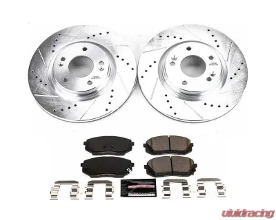 Power Stop Z23 Evolution Sport Brake Kit Front Hyundai Sonata 2016-2019 - K7353