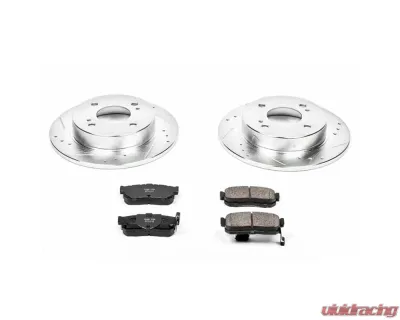 Power Stop Z23 Evolution Sport Brake Kit Rear Infiniti G20 1991-1996 - K740