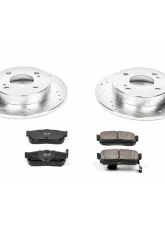 Power Stop Z23 Evolution Sport Brake Kit Rear Infiniti G20 1991-1996                                     - K740 - Image 2