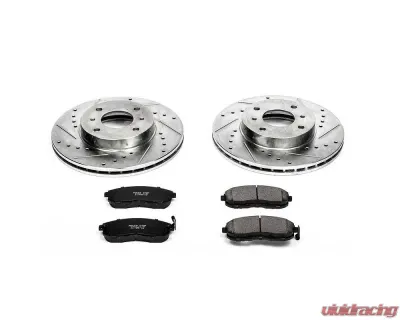 Power Stop Z23 Evolution Sport Brake Kit Front Infiniti G20 1999-2002 - K749