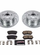 Power Stop Z23 Evolution Sport Brake Kit Rear Hyundai Sonata 2016-2019                                     - K7505 - Image 2