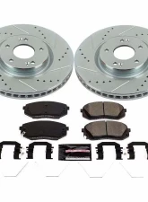 Power Stop Z23 Evolution Sport Brake Kit Front Hyundai Sonata 2017-2019                                     - K7509 - Image 2