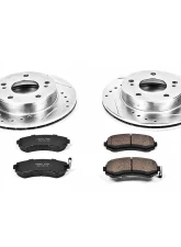 Power Stop Z23 Evolution Sport Brake Kit Front Nissan 240SX 1994-1996                                     - K754 - Image 2