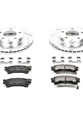 Power Stop Z23 Evolution Sport Brake Kit Front Ford Probe 1993-1997                                     - K782 - Image 2