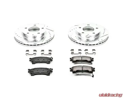 Power Stop Z23 Evolution Sport Brake Kit Front Ford Probe 1993-1997 - K782