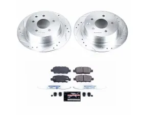 Power Stop Z23 Evolution Sport Brake Kit Rear Nissan Altima 2007-2010