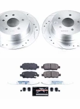 Power Stop Z23 Evolution Sport Brake Kit Rear Nissan Altima 2007-2010                                     - K7864 - Image 2