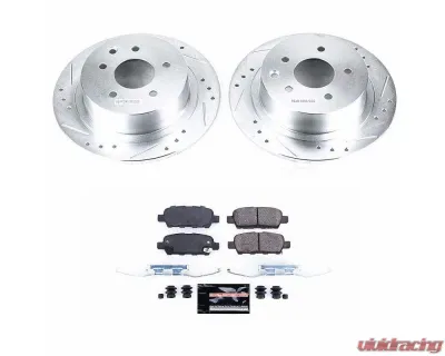 Power Stop Z23 Evolution Sport Brake Kit Rear Nissan Altima 2007-2010 - K7864