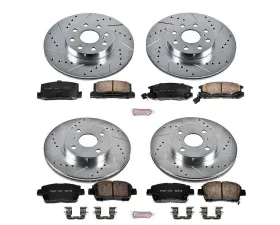 Power Stop Z23 Evolution Sport Brake Kit Front & Rear Toyota MR2 Spyder 2000-2005