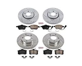 Power Stop Z23 Evolution Sport Brake Kit Front & Rear Volkswagen Beetle 1999-2010