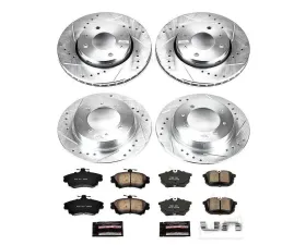 Power Stop Z23 Evolution Sport Brake Kit Front & Rear Volvo S40 2000-2004